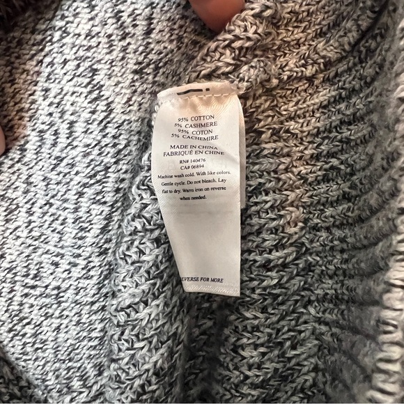 Faherty Charcoal Knit Cardigan for Men - Picture 7 of 7